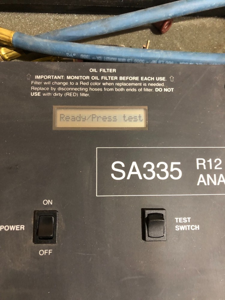 Skye SA335 R12 Purity Analyzer - Tested
