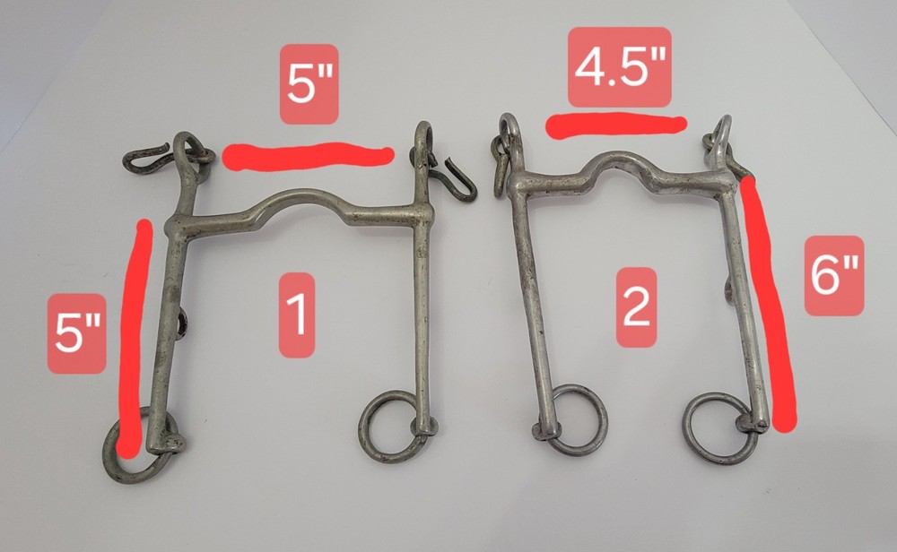 Vintage English Curb Bits