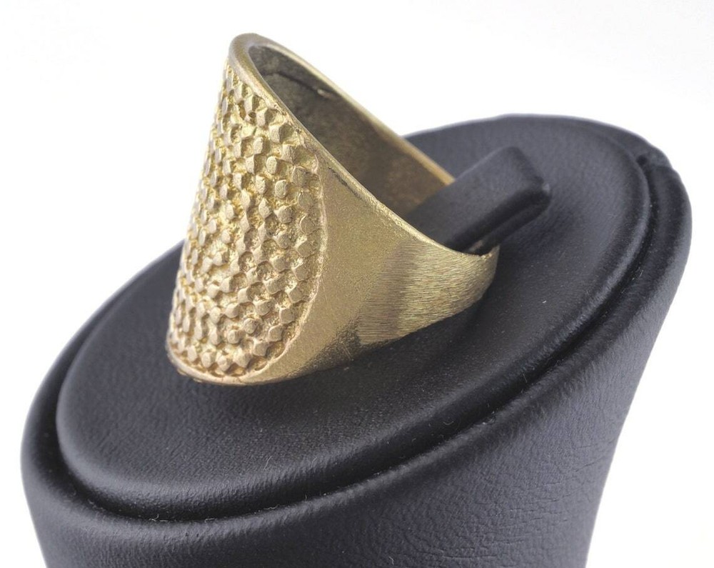 Adjustable Ring Raw brass (18.5mm 8.5US inner size) 2744