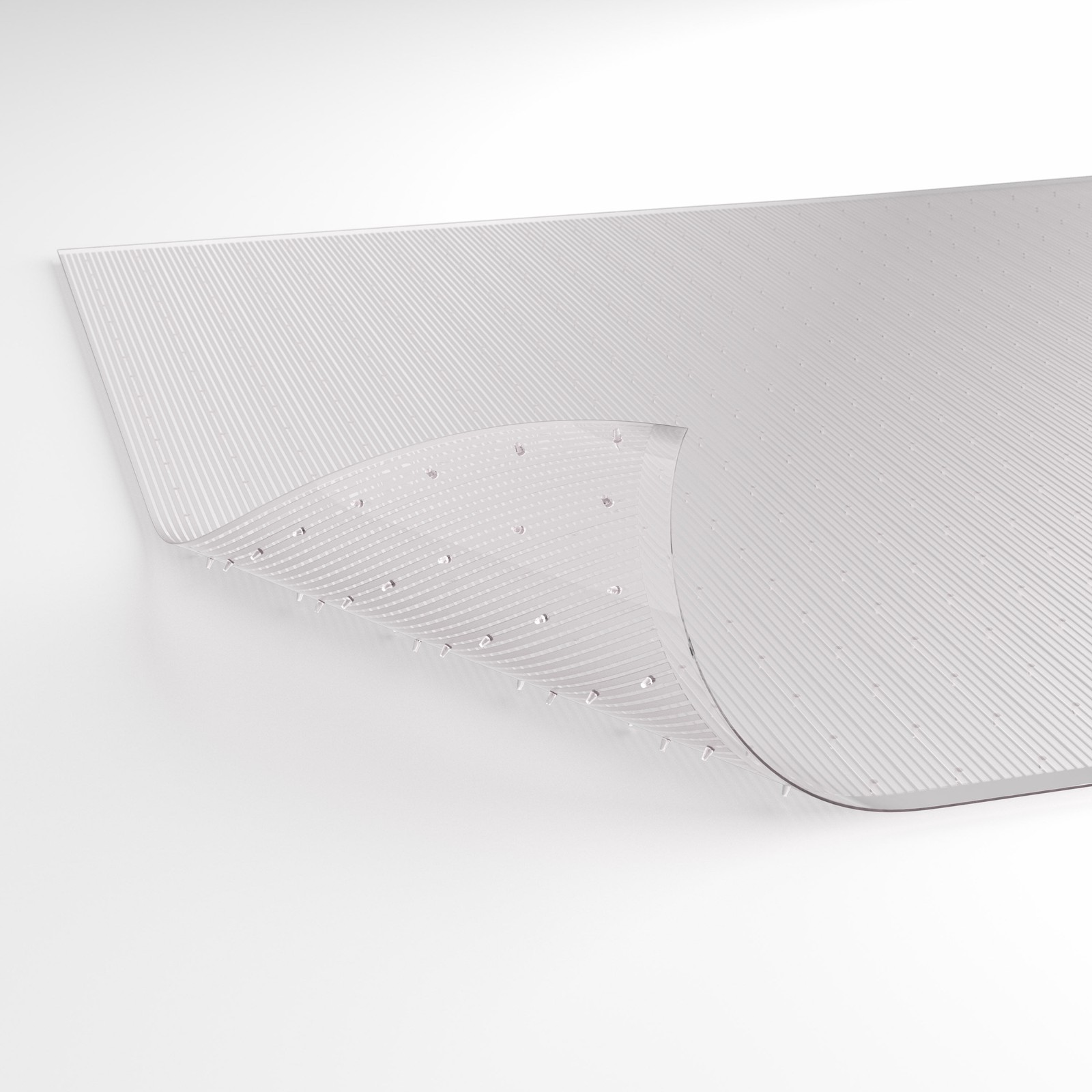 Clear Vinyl Runner - 2' x 6' Carpet Protector, Guards Against Stains & Traffic