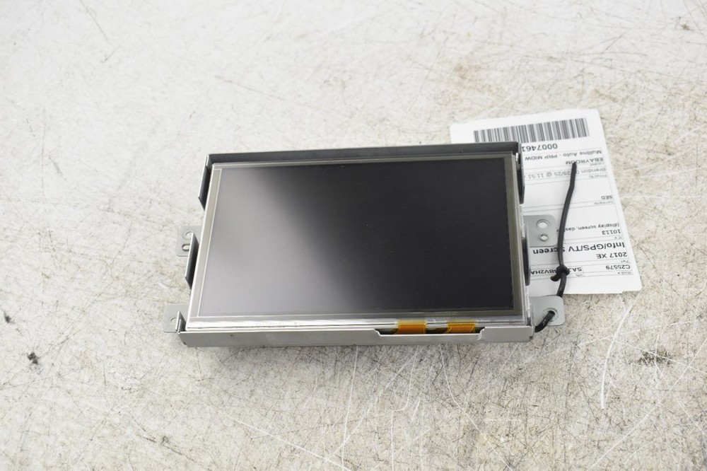 2017 Jaguar XE Center Dash Screen OEM Used 8 Display No Code Reprogram Required