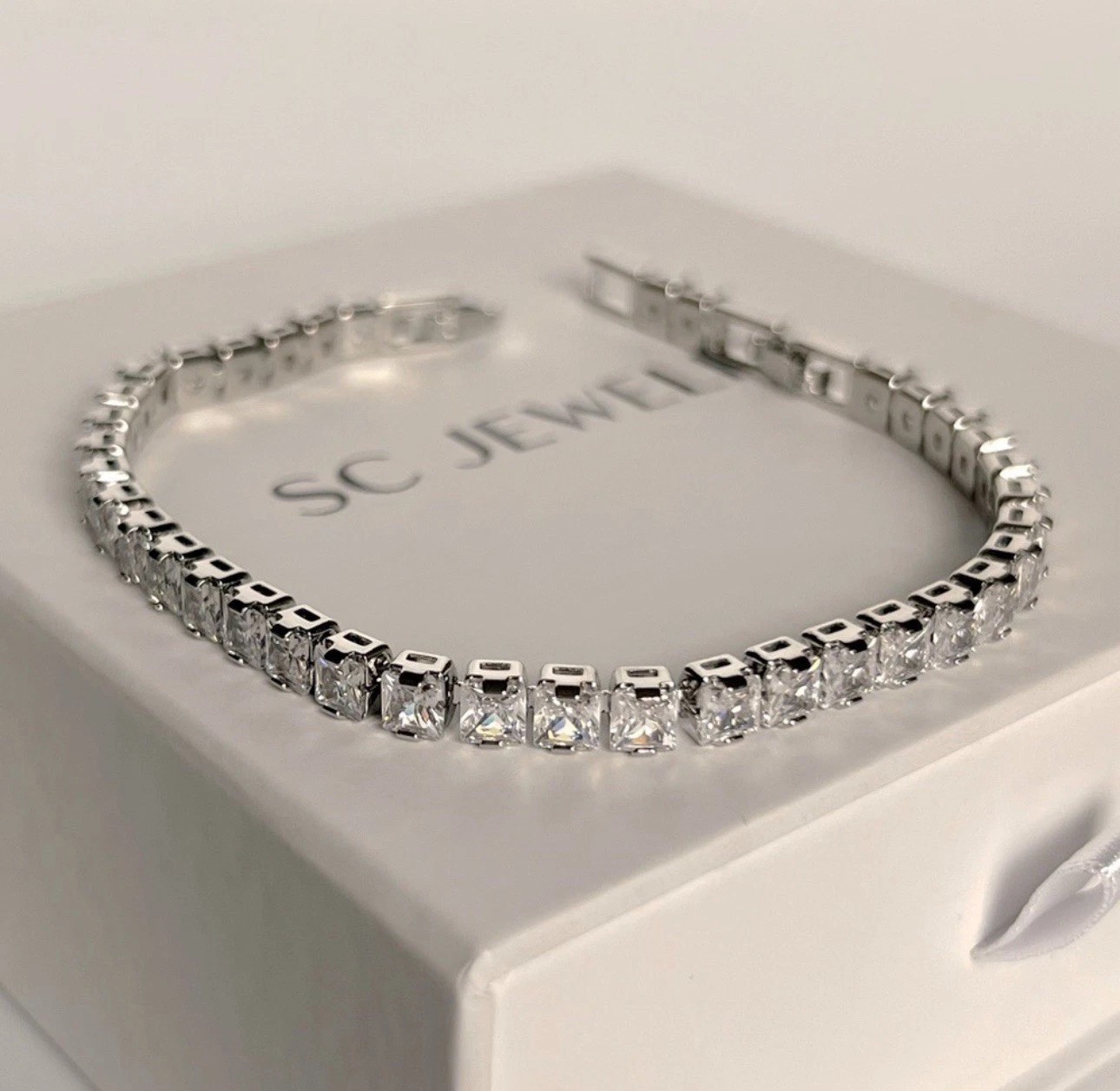 Fashion Tennis Bracelet Women Hypoallergenic Gift for Women Wedding Jewelry