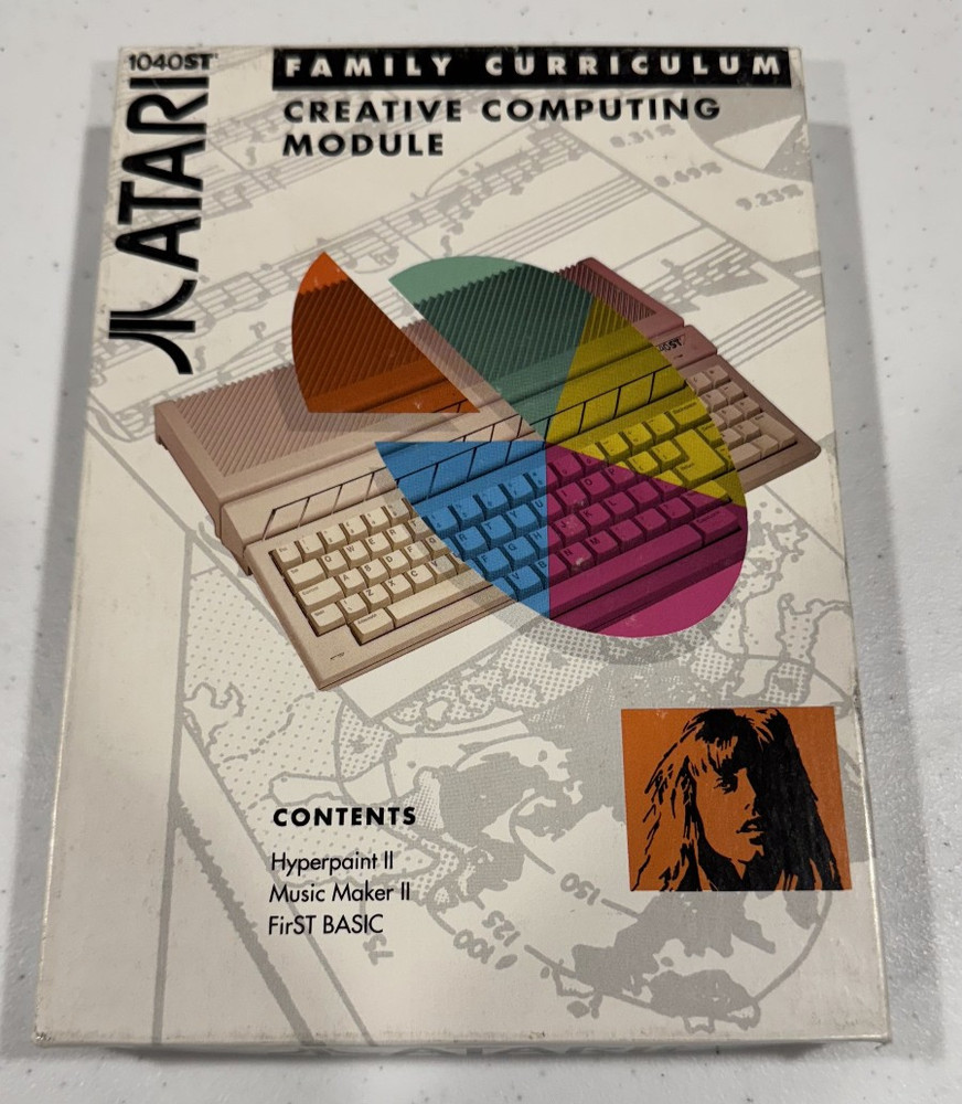 Atari 1040 ST Family Curriculum Creative Computing Module Software (1990)