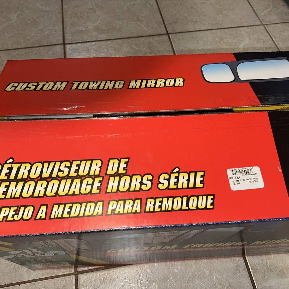 CIPA #10700 Custom Towing Mirrors Set (Dodge) - NEW Open Box