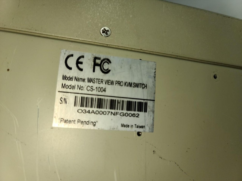 ATEN Master View Pro KVM Switch Model CS-1004