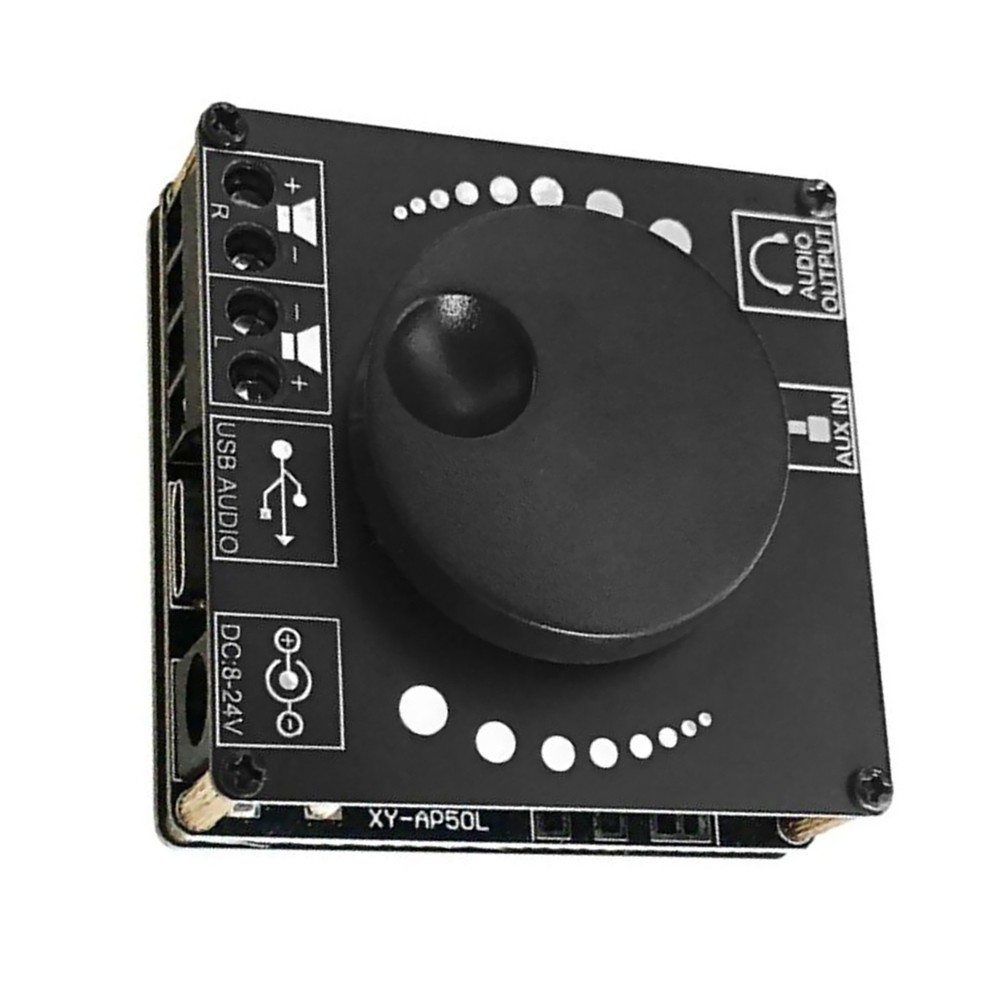 XY-AP50L Mini Bluetooth 5.0 Wireless Audio Power Digital Amplifier Board