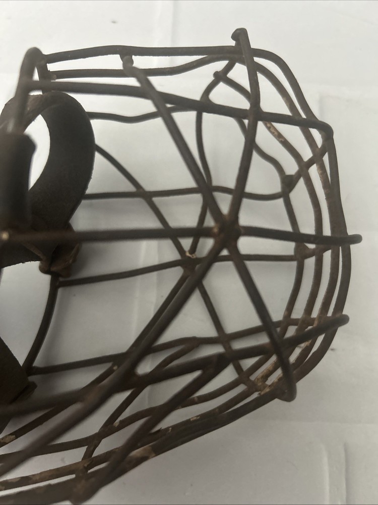 vintage Metal Dog Muzzle