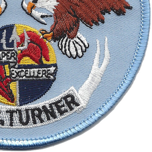 DDR-834 USS Turner Destroyer Radar Picket Ship Patch Semper Exceller