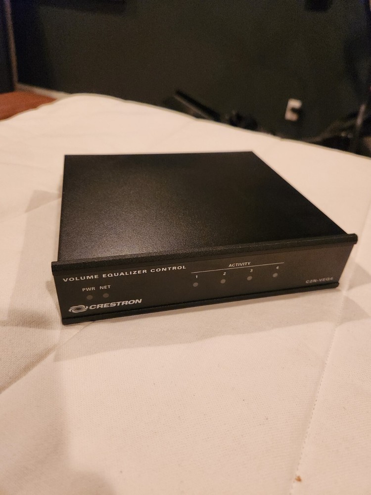 Crestron C2N-VEQ4 4 Channel Volume Equalizer Control - USED