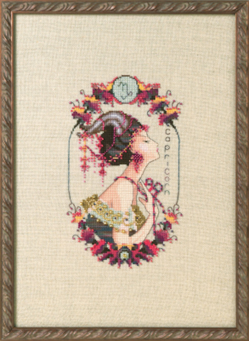 Nora Corbett Cross Stitch Pattern - NC337  - Capricorn
