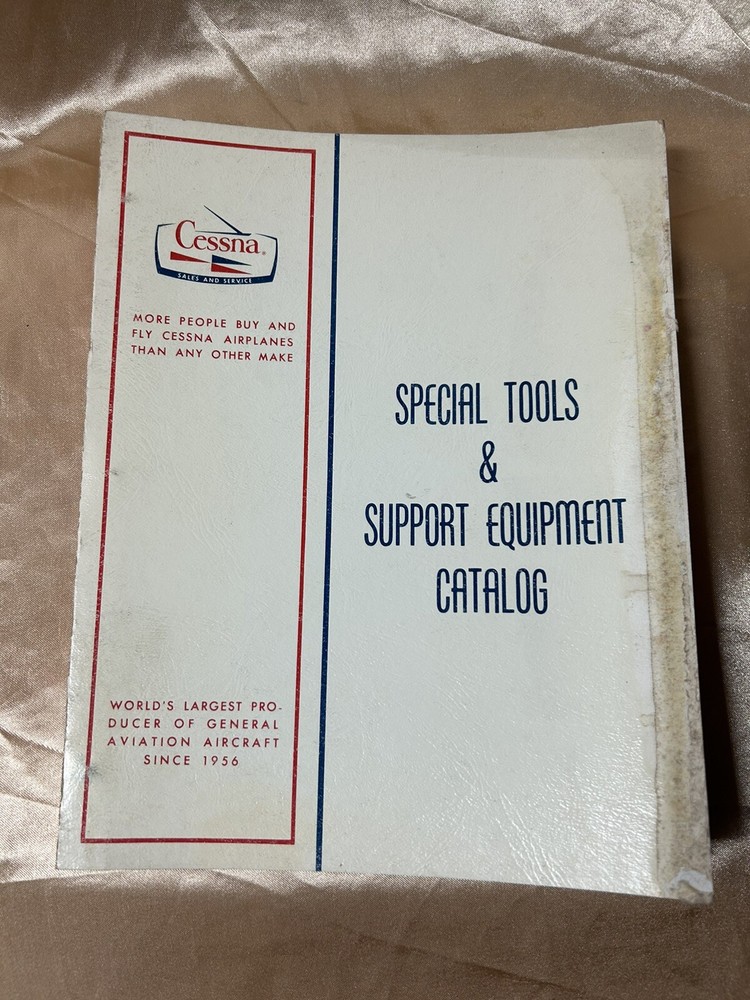 1969 CESSNA Special Tools & Support Equipment Catalog