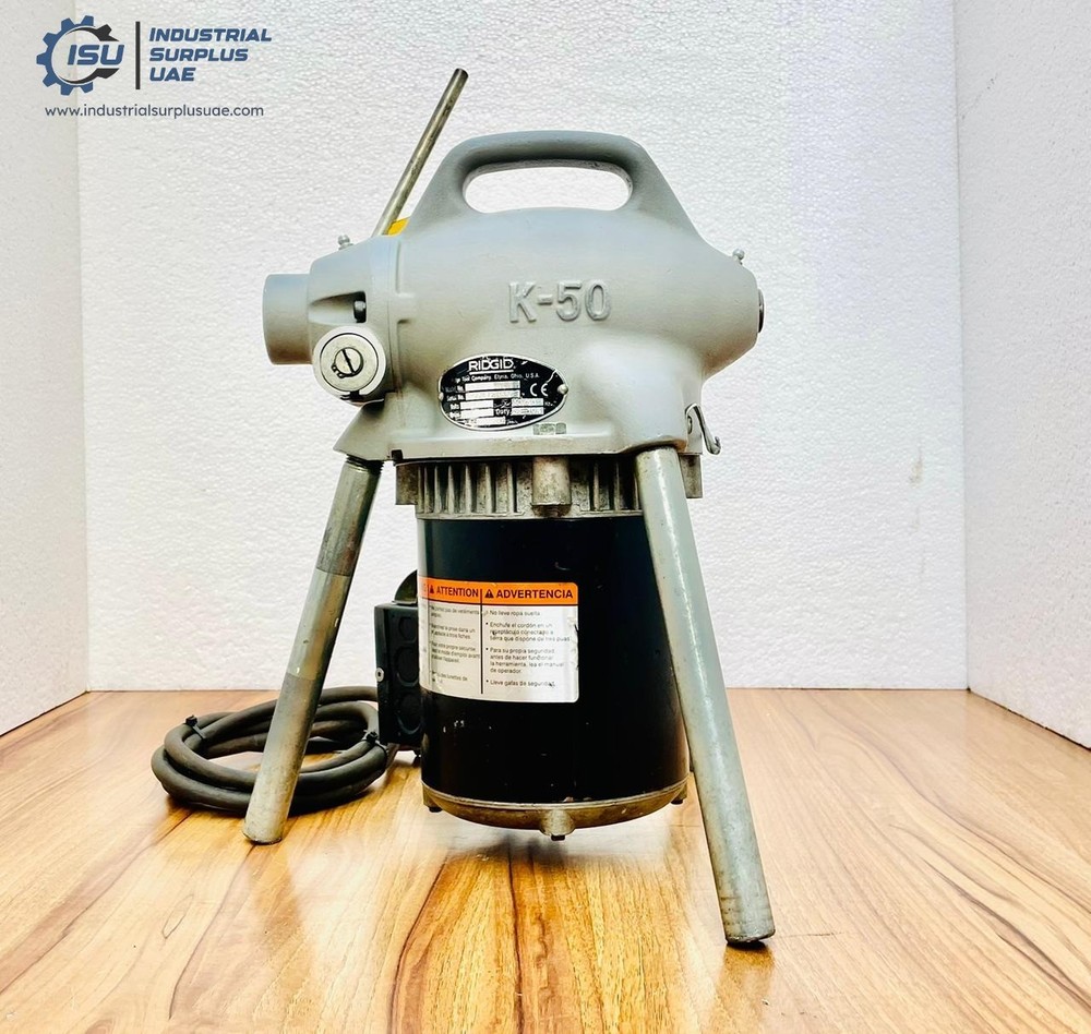 Ridgid K-50 Sectional Drain Cleaning Machine 230V