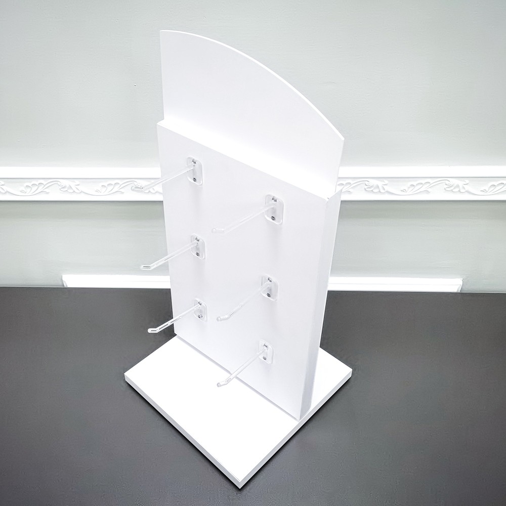 12-Hook Countertop Spinner Display Compact Design, Lightweight, Easy Assembly