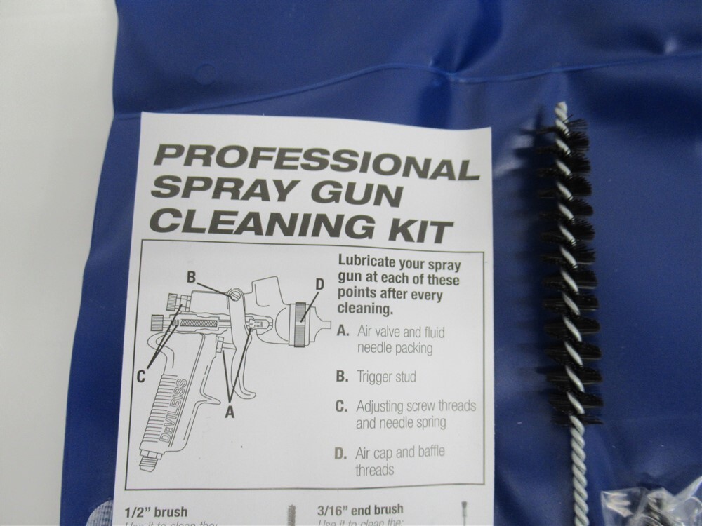 DeVilbiss KK-4584 , Professional Spray Gun Cleaning Kit