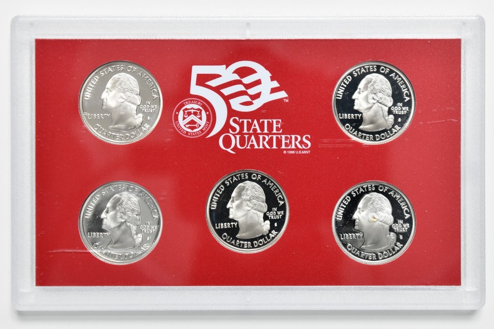 2005 United States Silver Proof Set w/ Box & COA