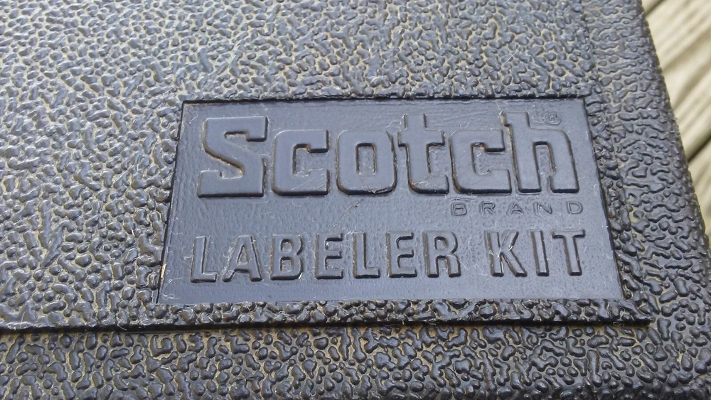 Scotch EJ-29 Vintage Labeler Kit with EJ-3 Label Maker