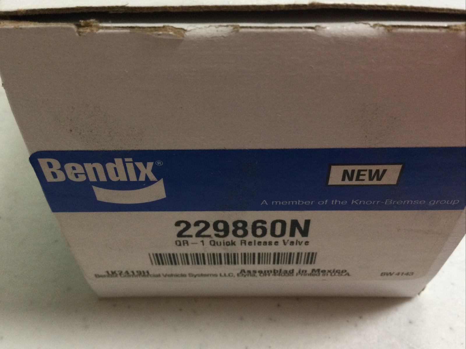 NEW, BENDIX 229860N K037947 QUICK RELEASE VALVE, FREE SHIPPING