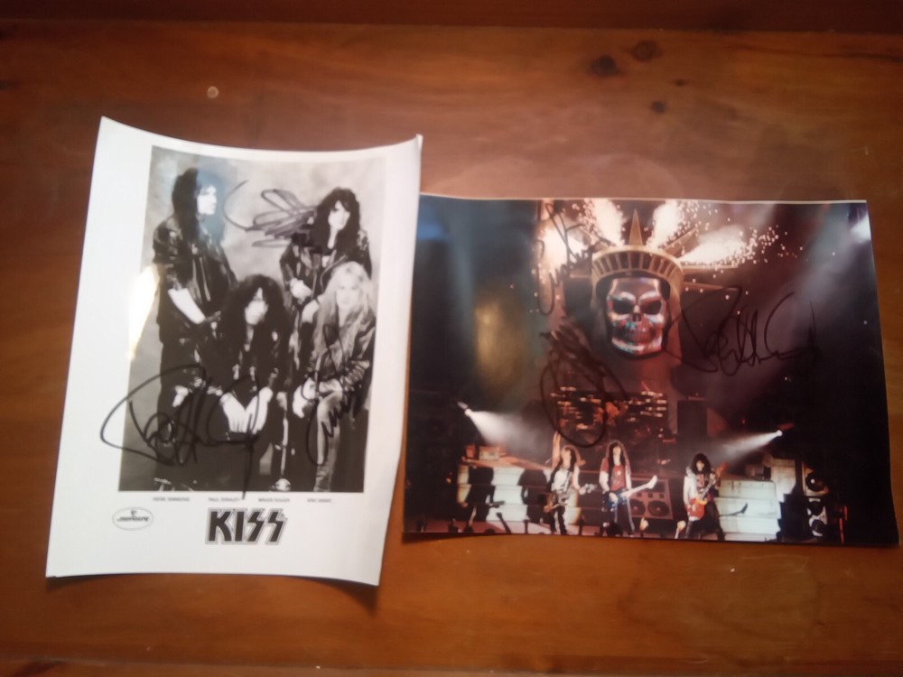 Autographed KISS Memorabilia