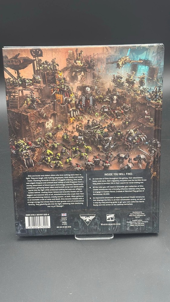 Pre-Loved Codex Orks Warhammer 40k Rulebook | Warmodels