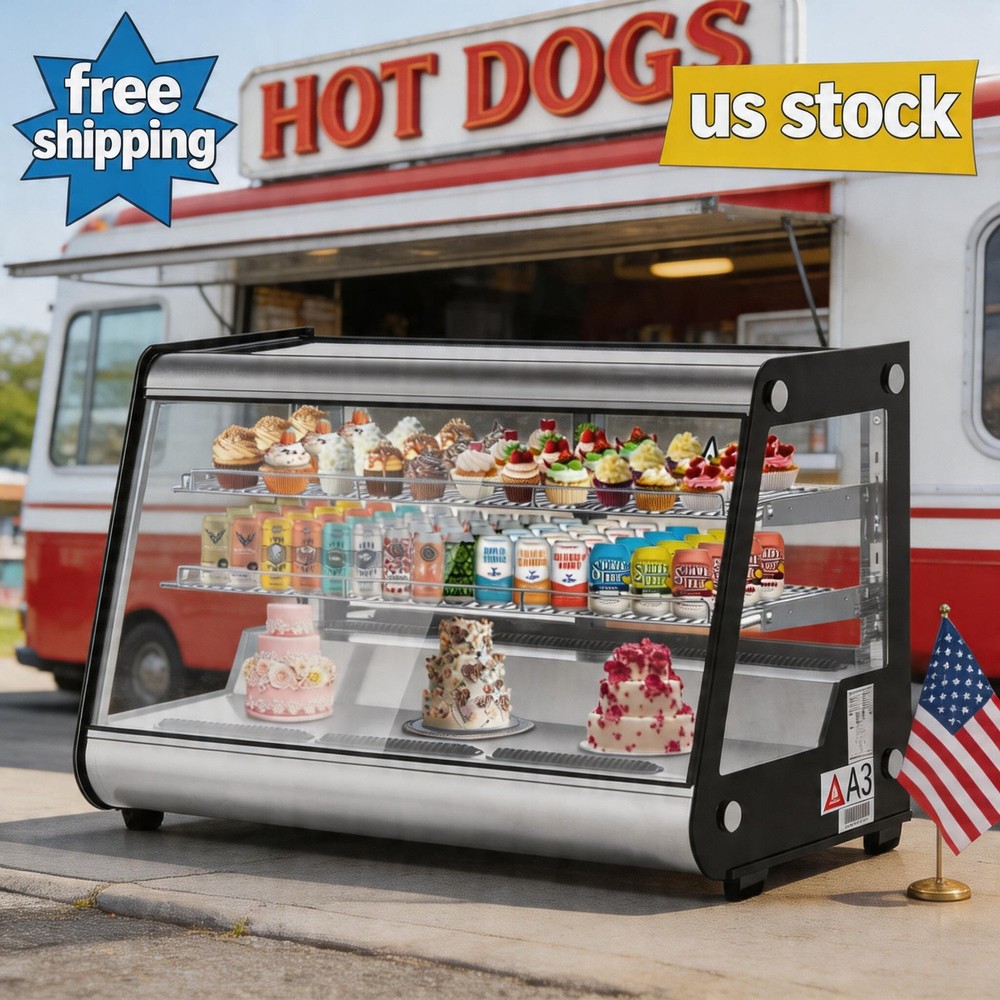 Countertop Refrigerated Bakery Display Case - 183L Capa Commercial PrecisionAuto