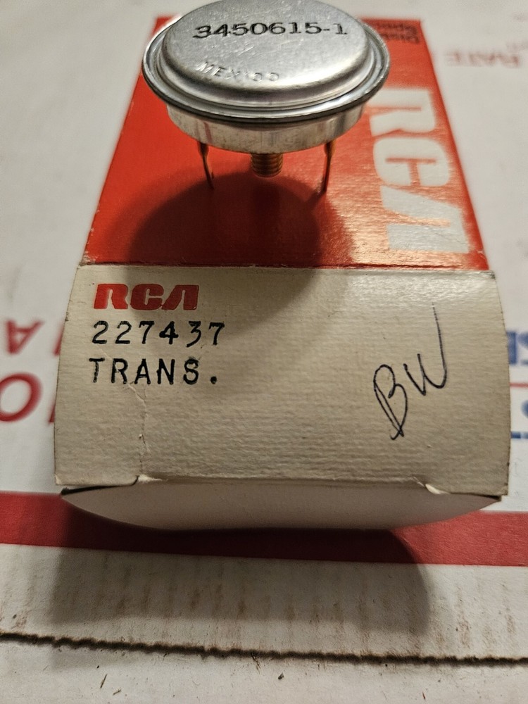 RCA TRANSFORMER 227437 NOS SEE PICS 3450615-1