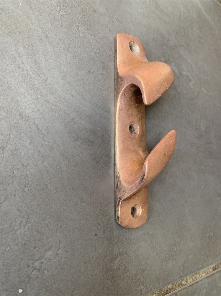 Vintage Solid Brass Ship Tie Boat Cleat