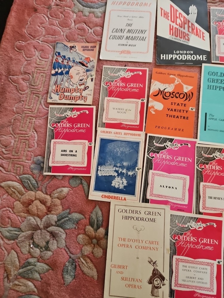 21 Hippodrome Theatre Programmes