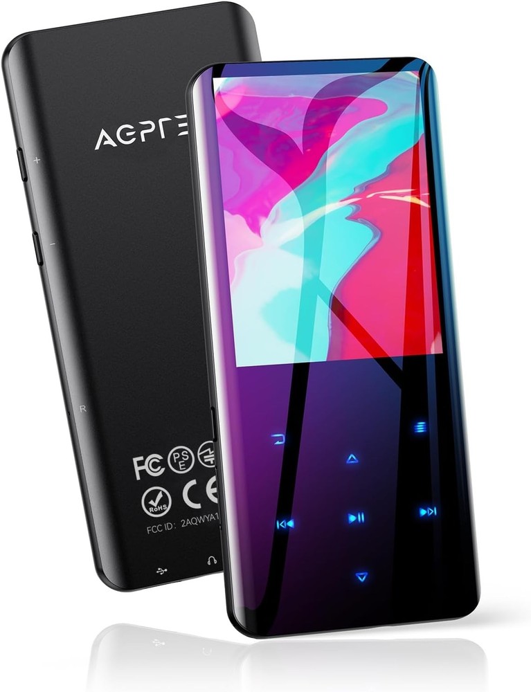 Portable 32GB MP3 Player with 2.4” Curved Display and Multi-Functionality