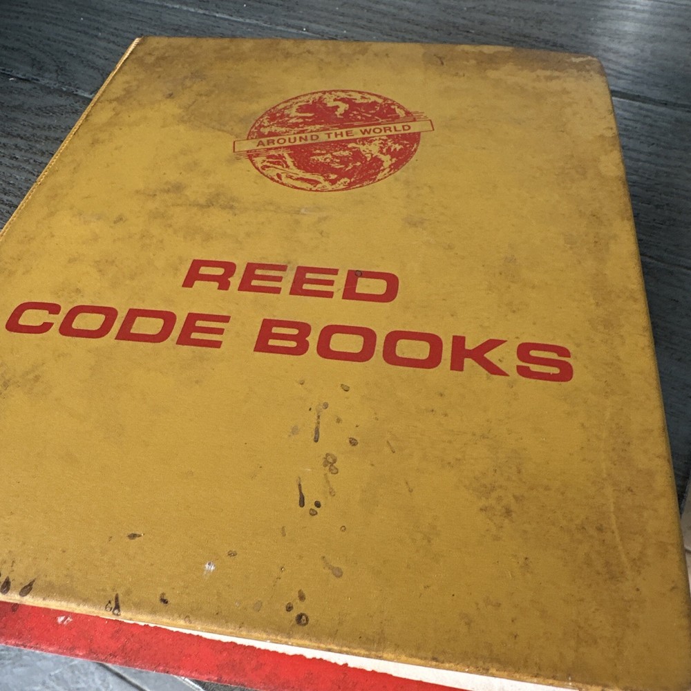 Reed Code Book volume 8 Locksmith Ledger Dated 1986/88 Read Look Free Ship