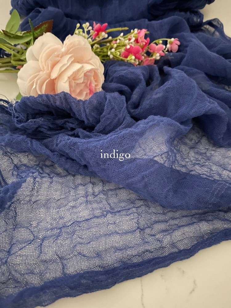 Gauze Wedding Cheesecloth table runner, Wedding table decor, Styling Rustic
