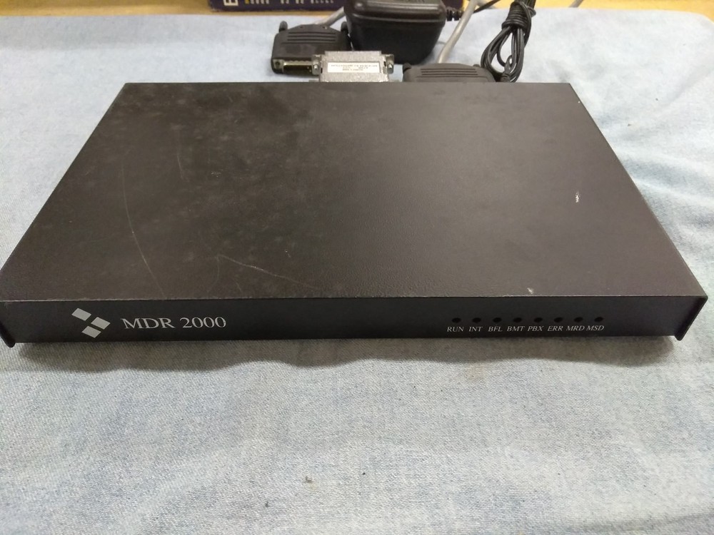 MDR 2000 BUFFER BOX NT8R3802 w/power, serial cable & A0601396 modem eliminator