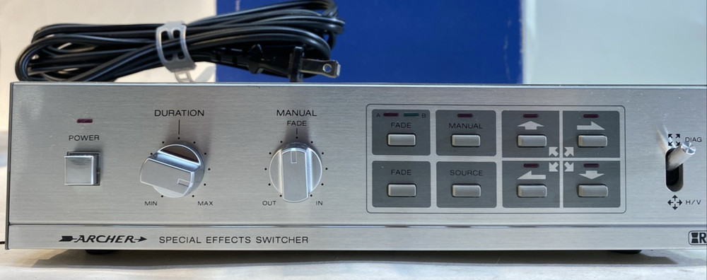 Archer Video Processor Model 15-1272A Radioshack Analog VHS Enhancer