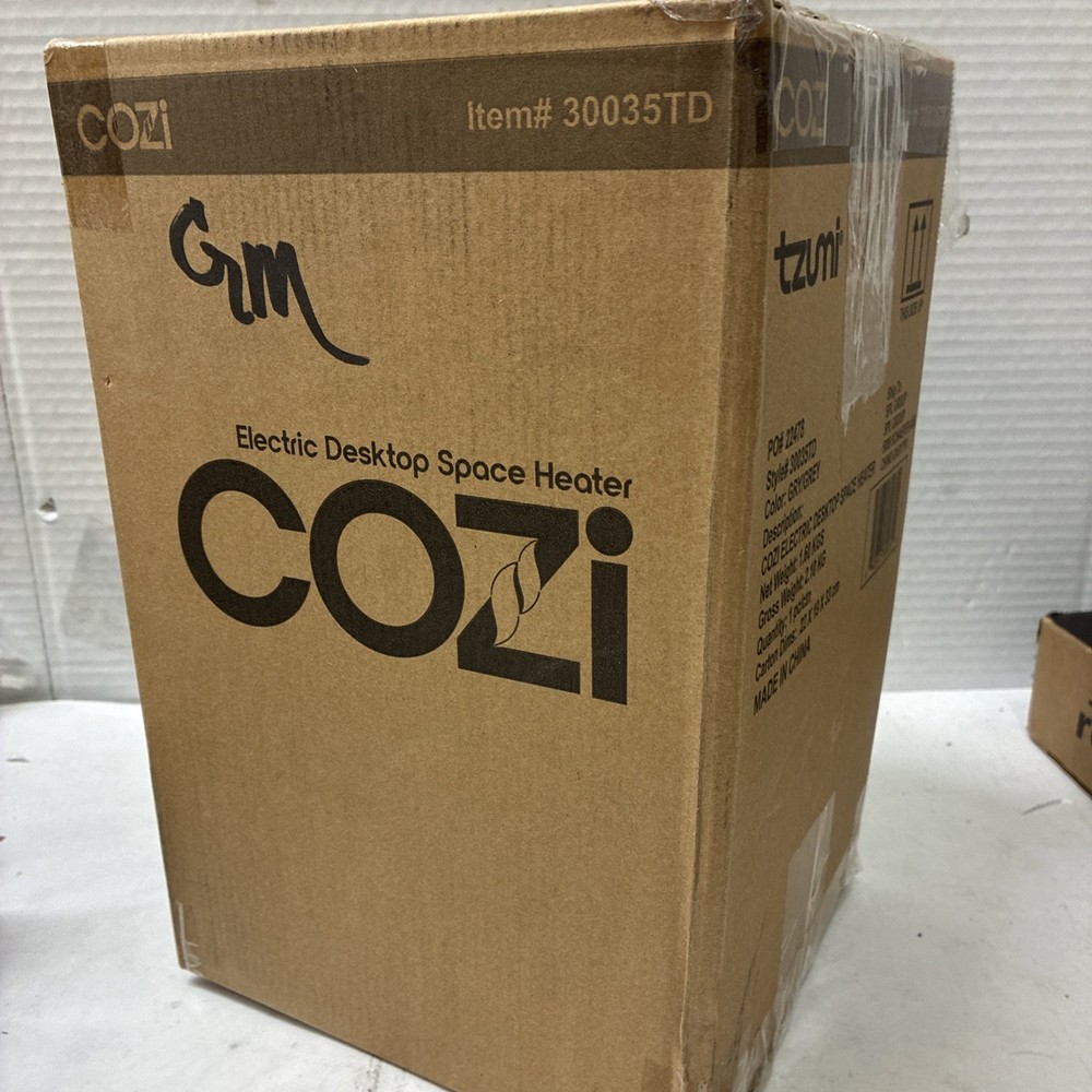 Cozi Desktop Space Heater Grey 30035TD
