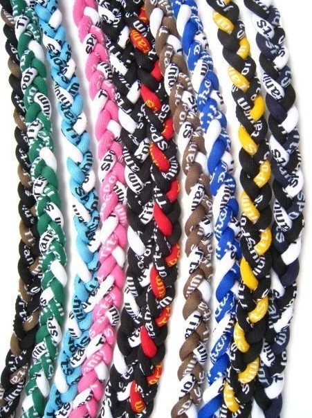 Sale! 24" 20" 18" Tornado Titanium Sports Necklace Twisted Football Baseball