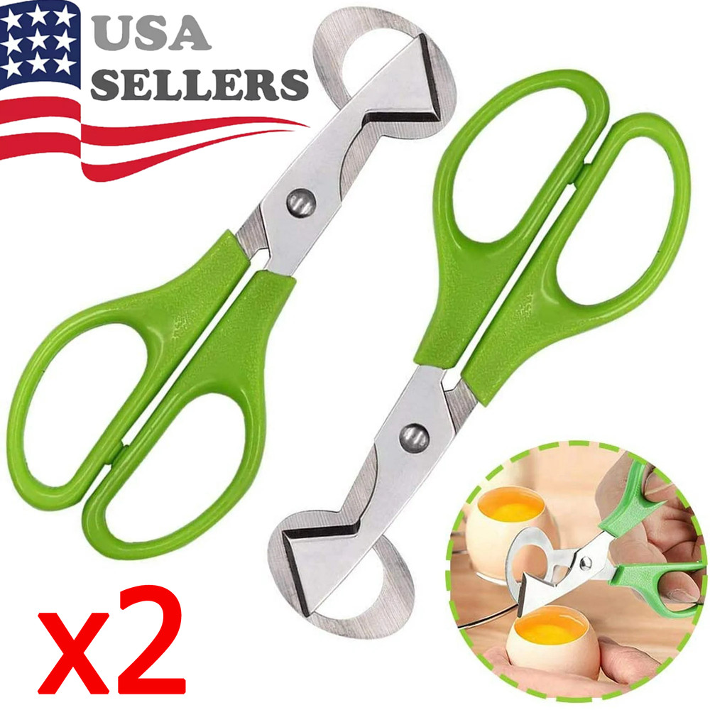 Quail Roast egg scissors Cut eggshell scissors eggshell opening divider scissors