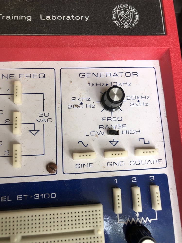 Vintage Heathkit ET-3100 Electronic Design Experimenter