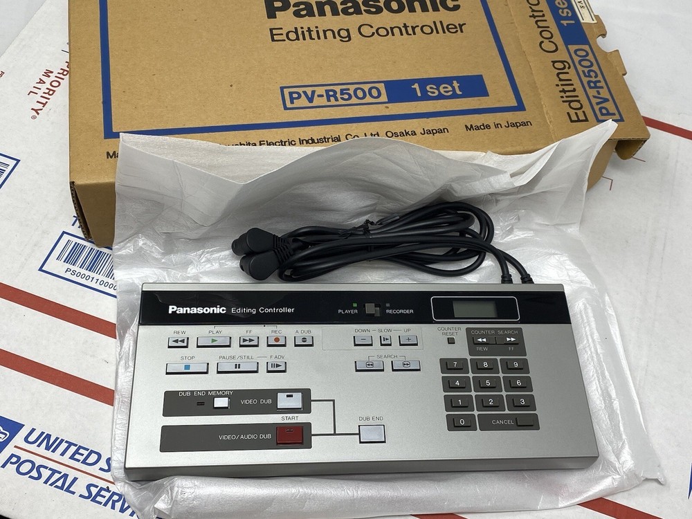 PANASONIC PV-R500 EDITING CONTROLLER New In Box