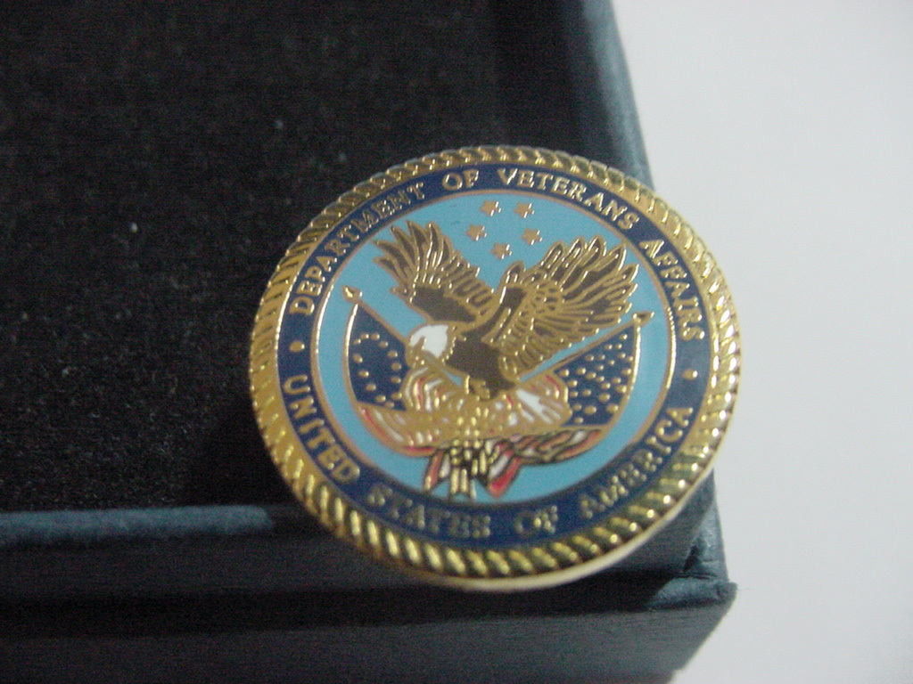U.S. Department of Veterans Affairs VA lapel pin new