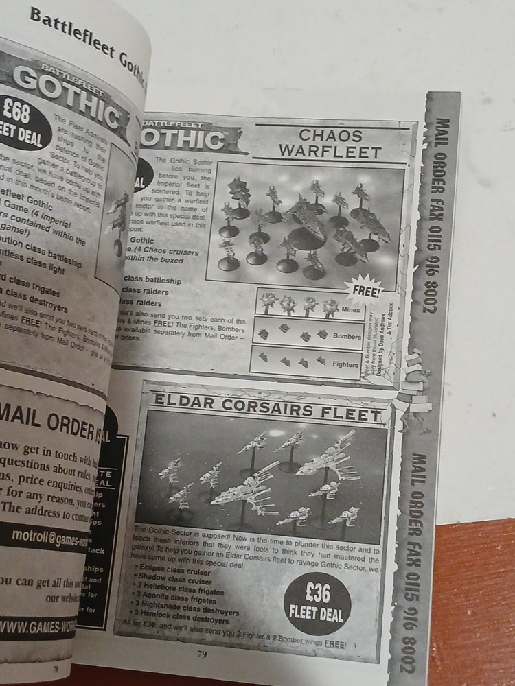 Warhammer Citadel Journal 38 1999 Battlefleet Chapter Approved
