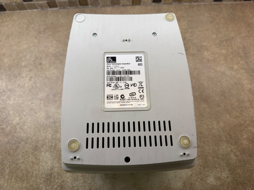ZEBRA TLP-2844 Barcode and Label Thermal Printer