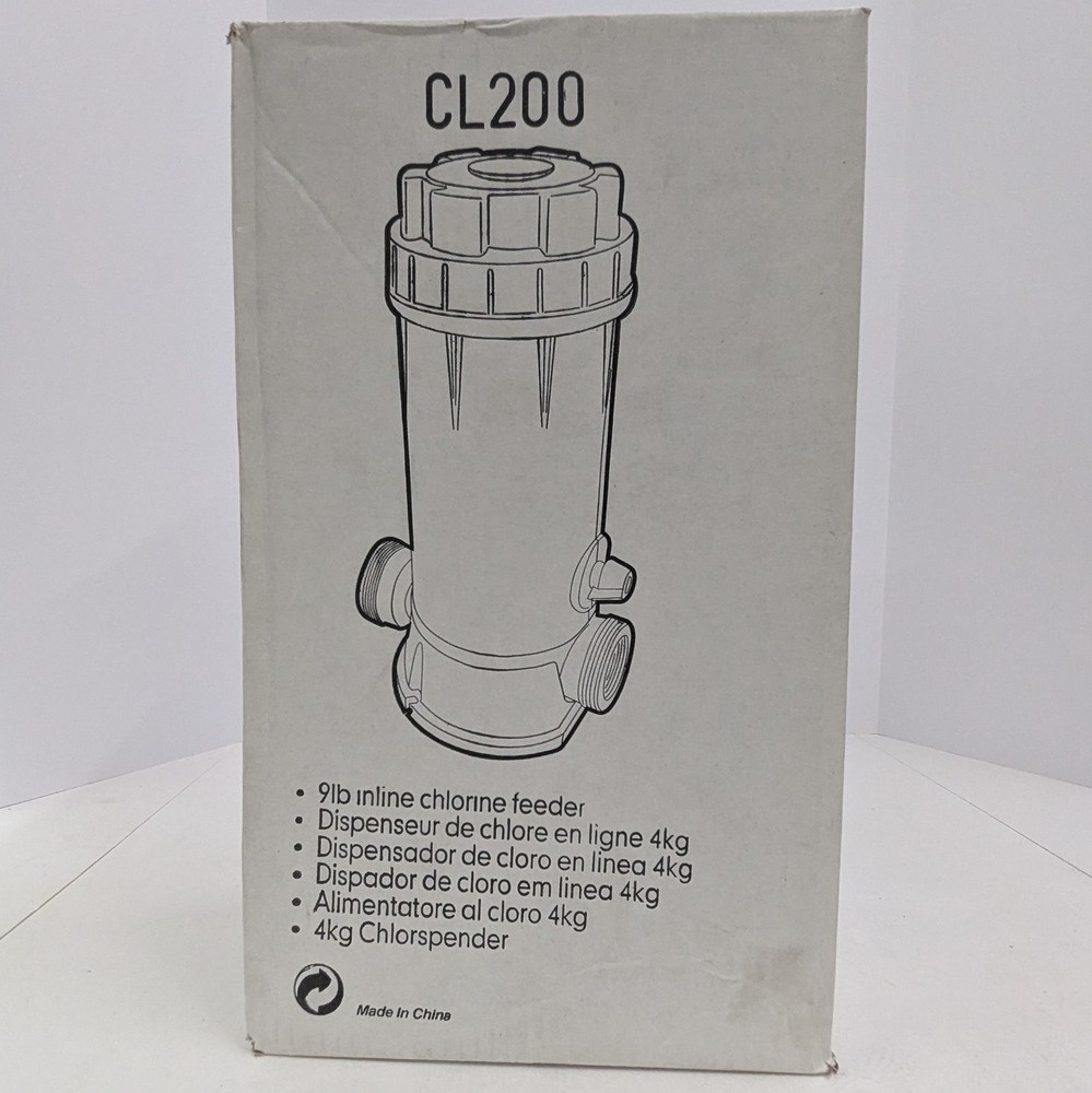 Automatic Chlorinator Feeder CL200 Inline Pool Hayward Replacement 9lb Capacity