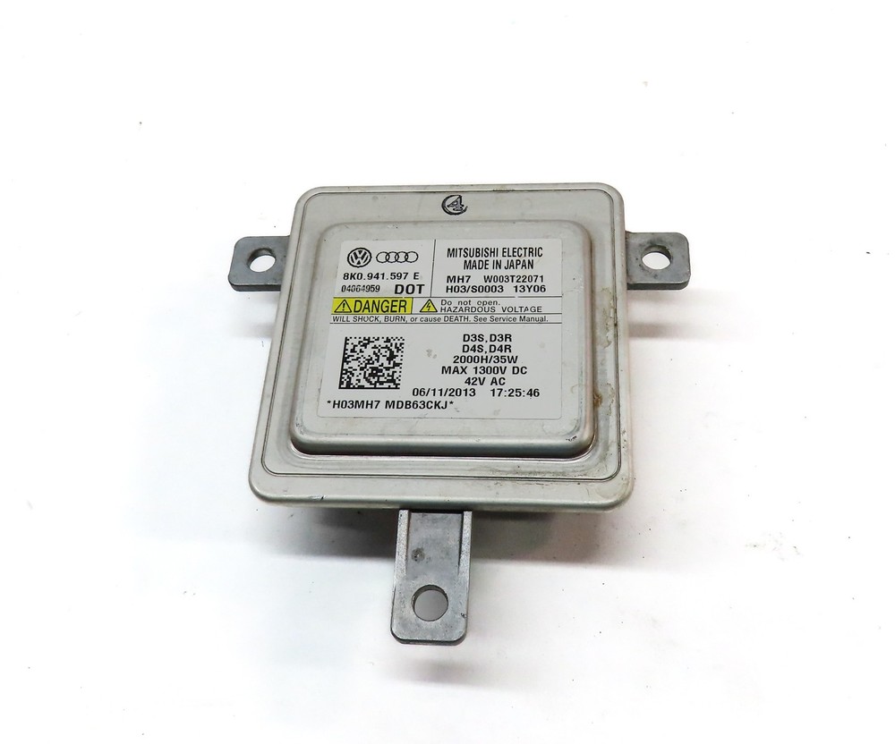 2014 AUDI A6 (C7 4G) FRONT LEFT DRIVER HEADLIGHT LAMP BALLAST MODULE