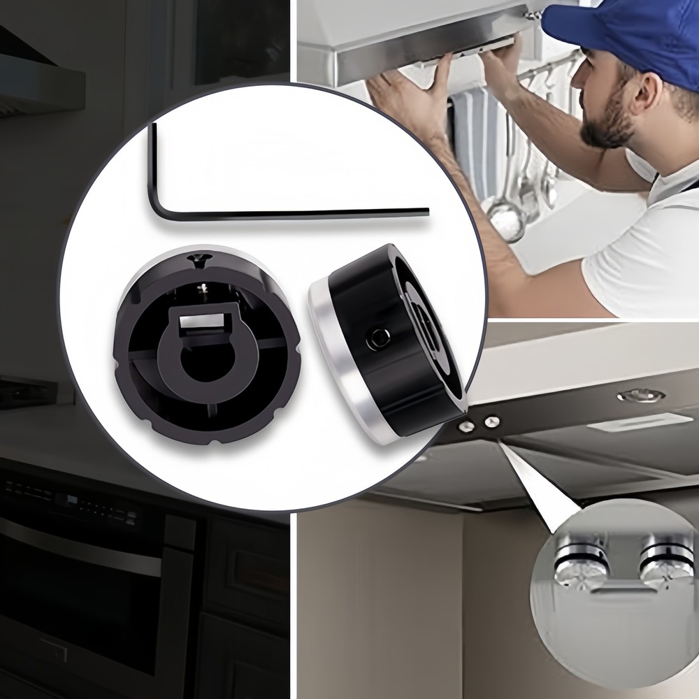 SV08355 Blower and Light Knob Fits Range Hood E60 E64, Replace 1932986,AP4980185