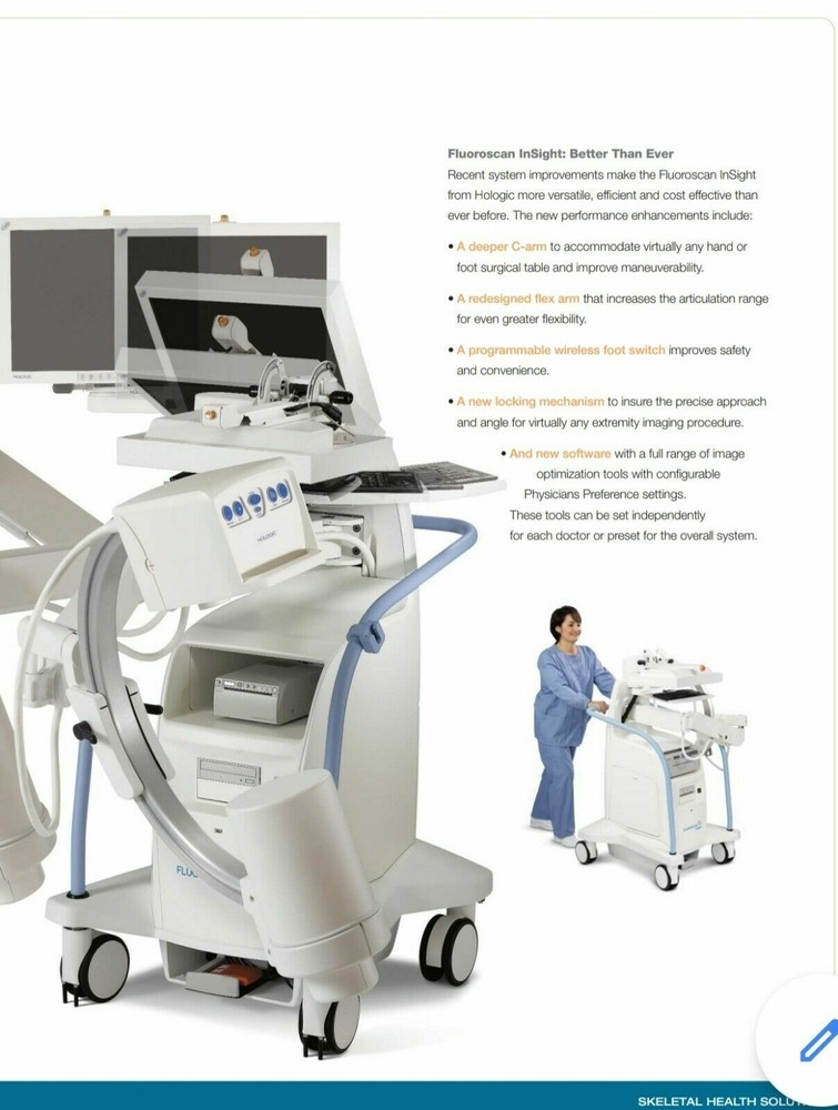 podiatry mini c-arm Hologic insight 2