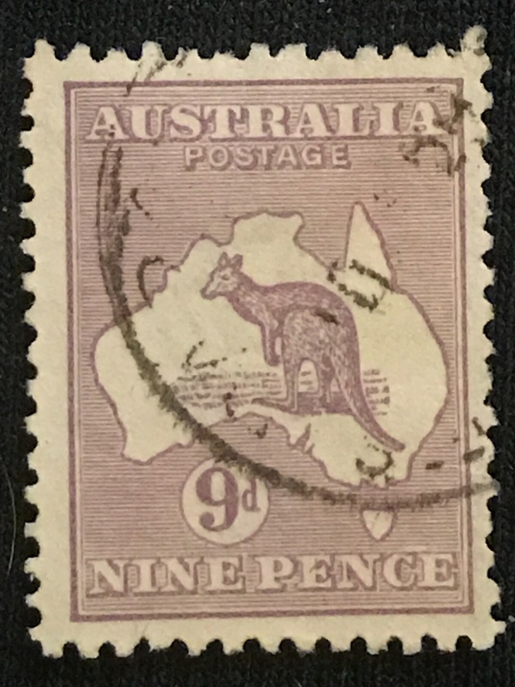 Australia SC #50 Used Violet