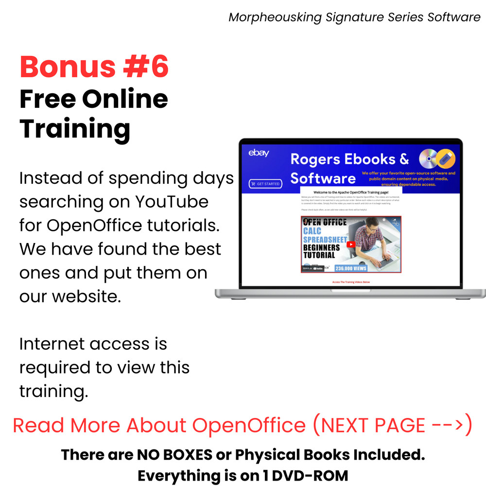 Open Office 2023 Home & Student Edition Full Version DVD Lifetime for Windows PC