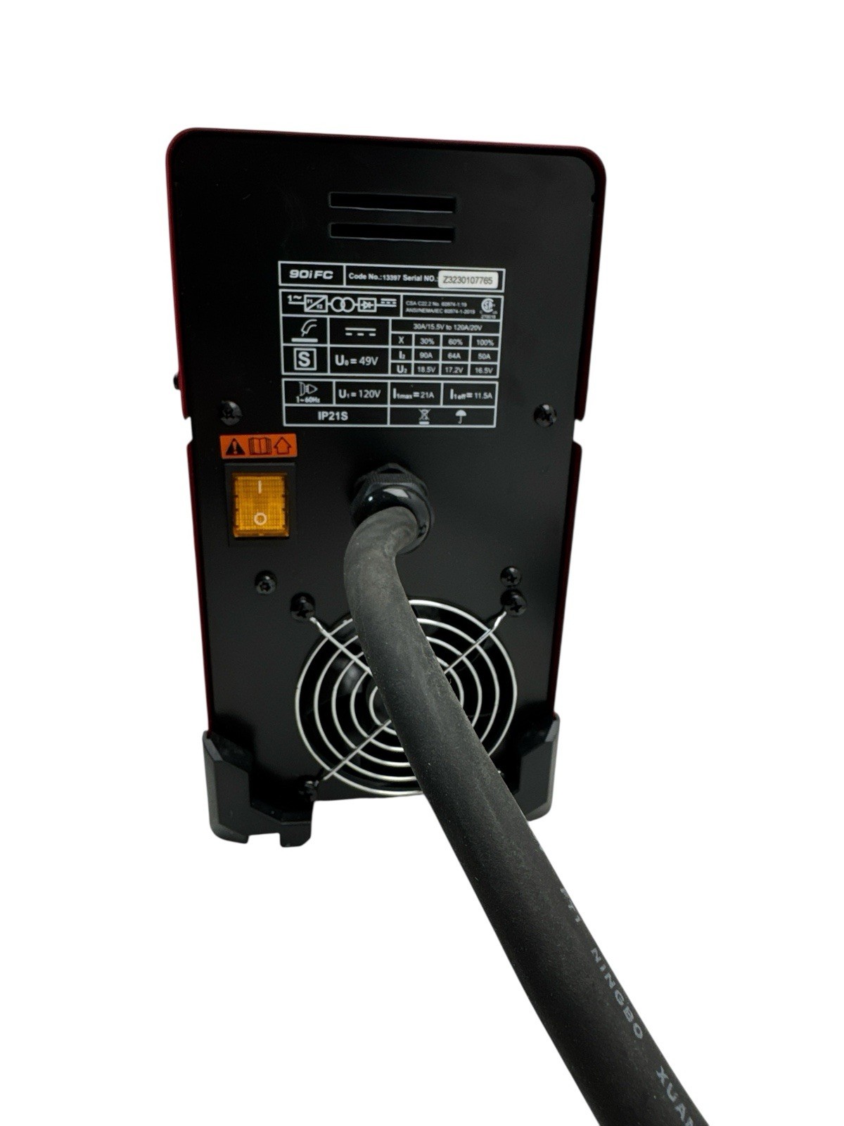 Lincoln Electric 90i FC WELD-PAK Flux-Cored Wire Feed Welder K5255-1 (OB)