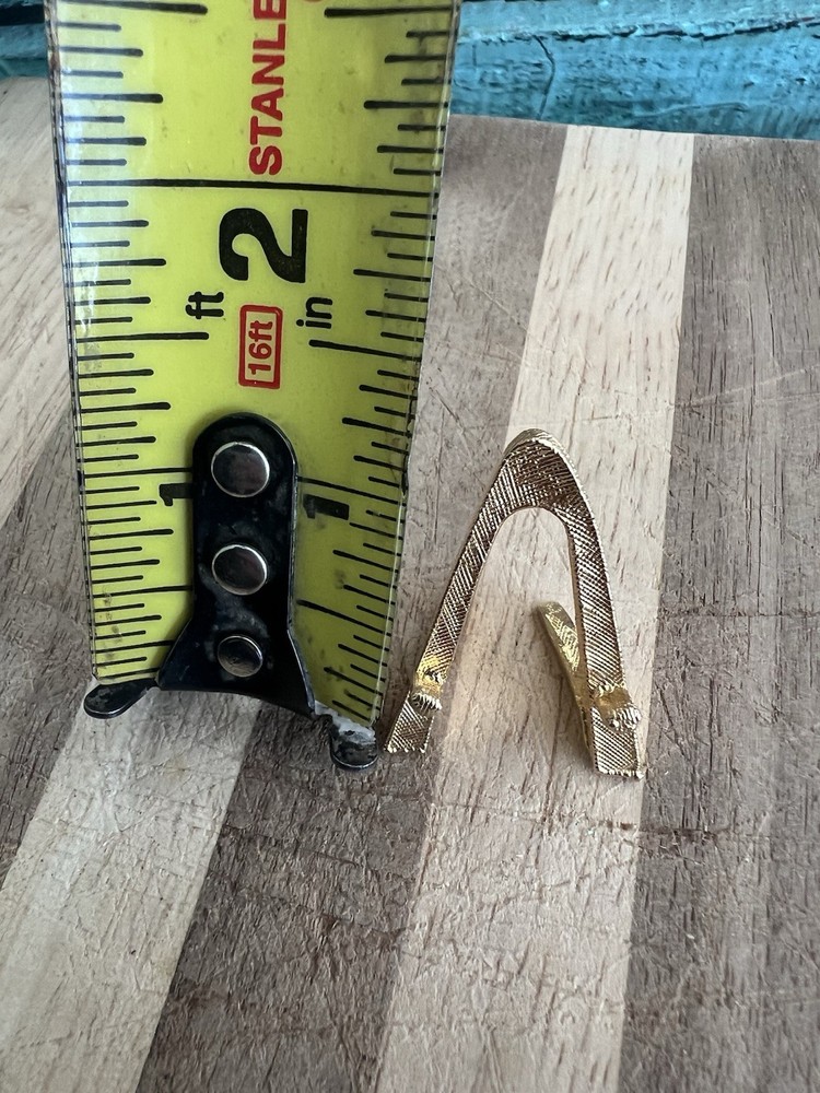 Miniature Gold Toned Display Easel