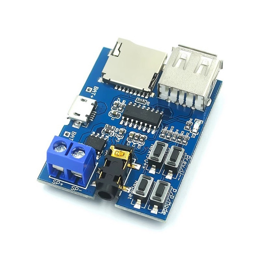 1 Pcs TF Card U Disk MP3 Format Decoder Board Module Decoding Audio Player New ~