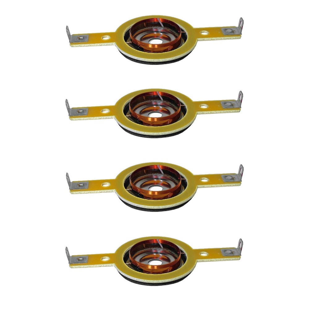 4Pcs Diaphragm For PRV Audio TW350Ti , Quantum Audio - QPT3D Titanium